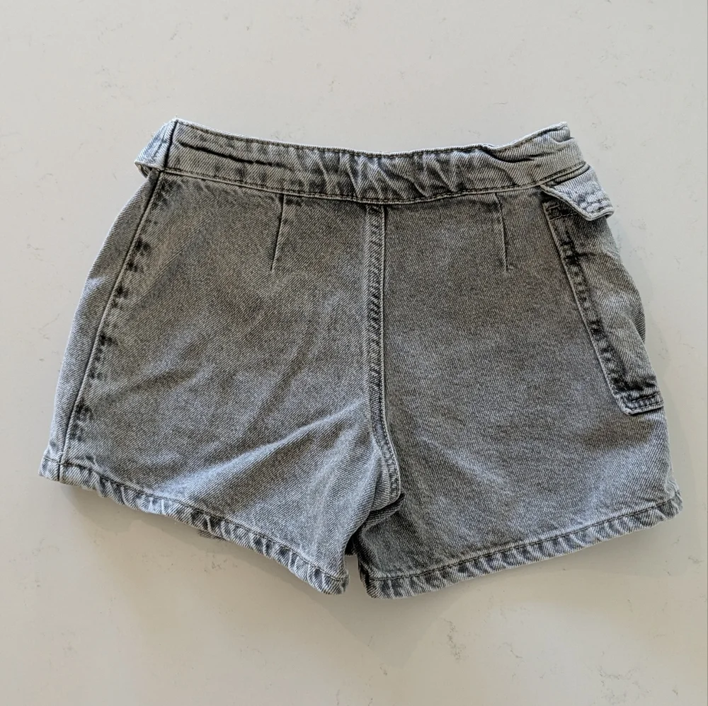 Zara | Grey Denim Girls Skort